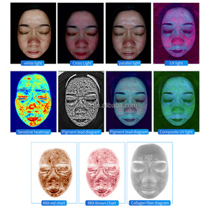 جهاز FARSLIM لتحليل صور البشرة بالذكاء الاصطناعي، محلل تضاريس البشرة ثلاثي الأبعاد، تحليل التجاعيد، مضاد للشيخوخة، كشف البقع وحب الشباب والأشعة فوق البنفسجية، جهاز تحليل البشرة - Product Image 4