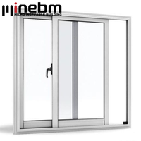 Maßgefertigte Aluminium-Schiebefenster Energieeffizient NFRC AS2047 Gehärtetes Glas Hurrikan-Zertifizierung Aluminium-Schiebefenster
