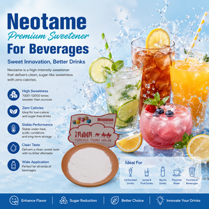 Precio de Pedido al por Mayor de Fábrica TAIMA: Edulcorante Neotame para la Industria de Bebidas - Product Image 1