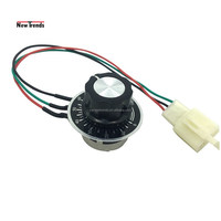 Contrôleur de moteur sans balais DC, 48V, 500W, pour vélo et trottinette électrique, régulateur de vitesse de Rotation, avec bouton de contrôle de vitesse