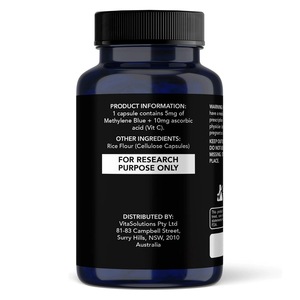 Capsule de Bleu de Méthylène Pur 5ml, Nootropique, Stimulant Cérébral, Complément Santé pour la Mémoire et la Concentration, Vente en Gros Usine - Produit Phare - Product Image 3