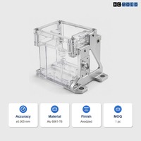 Fabrication sur mesure de prototypes en plastique transparent, usinage de précision de pièces métalliques et plastiques, fabrication de petites séries