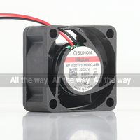 Kipas Pendingin Sunon 5V 24V 48V DC12V 0.50W AC EC 4020 40X40X20MM 4CM Tenang Suspensi Magnetik 2-kabel MF40201V3-1000C-A99