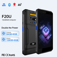 Dispositivo de Adquisición de Datos PDA Android con WiFi y Bluetooth, Grado de Protección IP67, Pantalla de 5.5 Pulgadas, 6 GB de RAM + 64 GB de Almacenamiento, Lector de Códigos de Barras 2D