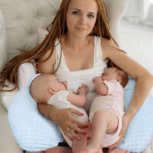Cuddle Companion Twin Baby Pillow para enfermería Bliss - Product Image 1
