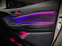 Kit d'éclairage d'ambiance automobile SJC, éclairage intérieur de voiture, moule 1:1 pour Toyota IZOA/CHR 2018-2023, symphonie dynamique, LED 12V, accessoires