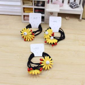 Coletero de tela elástica con nudo de margarita para mujer, diadema informal, verano 2021, origen Yiwu - Product Image 1