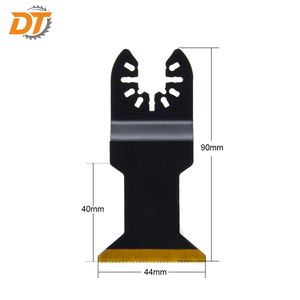 Lame per Sega Oscillante Multiuso DT <span class=keywords><strong>1</strong></span>.73 Pollici 44mm in Bi-Metallo al Cobalto per Legno con Chiodi, Taglio di Metallo e Plastica - Product Image 3