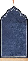 Tapis de prière musulman en polyester Raschel, antidérapant, pliable, pour la maison, les voyages et la prière