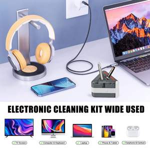Kit de Limpieza Explosivo Q6C <span class=keywords><strong>para</strong></span> Teléfono Móvil, Computadora, Cepillo <span class=keywords><strong>para</strong></span> Teclado, Spray <span class=keywords><strong>para</strong></span> Pantalla, Almacenamiento de Escritorio - Product Image 3