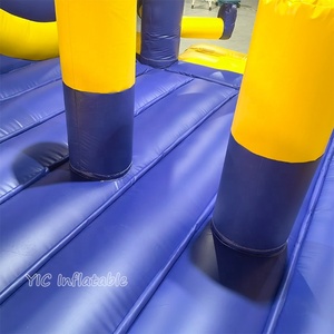 Château gonflable <span class=keywords><strong>Minecraft</strong></span> avec toboggan pour enfants, aire de jeux extérieure pour fêtes commerciales - Product Image 5