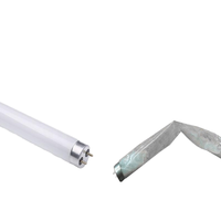 Lampe fluorescente de remplacement T4 T5 10W BL transparente 220-240V pour anti-moustiques, tube droit, économie d'énergie, 6000 heures