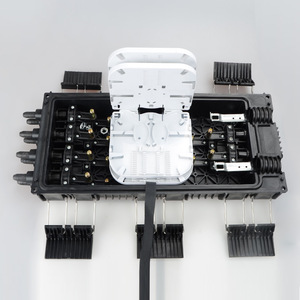 96 lõi cáp quang đóng cửa Doanh 6 đầu vào 8 ổ cắm cổng IP68 sợi Splice hộp FTTH ngang loại OFC bao vây - Product Image 3