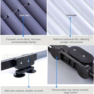 Universal Car Retractable Windshield Visor Car Sun <b>Shades</b> Cover Shutter Blinds Front <b>Window</b> SUV Protector - Product Image 3