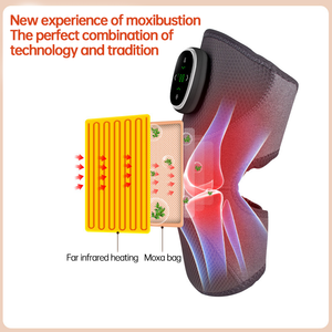 Masseur électrique chauffant pour les genoux rechargeable personnalisé SHOmfrs, thérapie pour les jambes froides, attelle avec massage chauffant électrique - Product Image 5