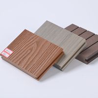 Plancher extérieur en WPC, WPC écologique, imperméable, antidérapant, à emboîtement, pour une utilisation extérieure moderne