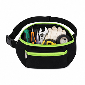 Sac banane durable et résistant à l'eau pour électriciens, sac à bandoulière pour outils et rangement de téléphone - Product Image 3