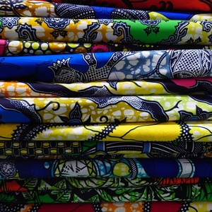 Prix usine 2027 Tissu en coton de haute qualité, Véritable <span class=keywords><strong>Wax</strong></span> Hollandais Africain, Motifs Pagne Ankara, Tissu imprimé <span class=keywords><strong>Wax</strong></span> authentique - Product Image 3