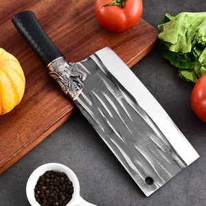 Chopping Knife Set 8-9.9in Polished Straight Edge For Kitchen Meat Cutting Butchering Deboning - Product Image 3