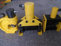 Vente directe d'usine Machine de découpe hydraulique multifonction 3 en 1 Pliage et poinçonnage de barres de bus de 10 mm