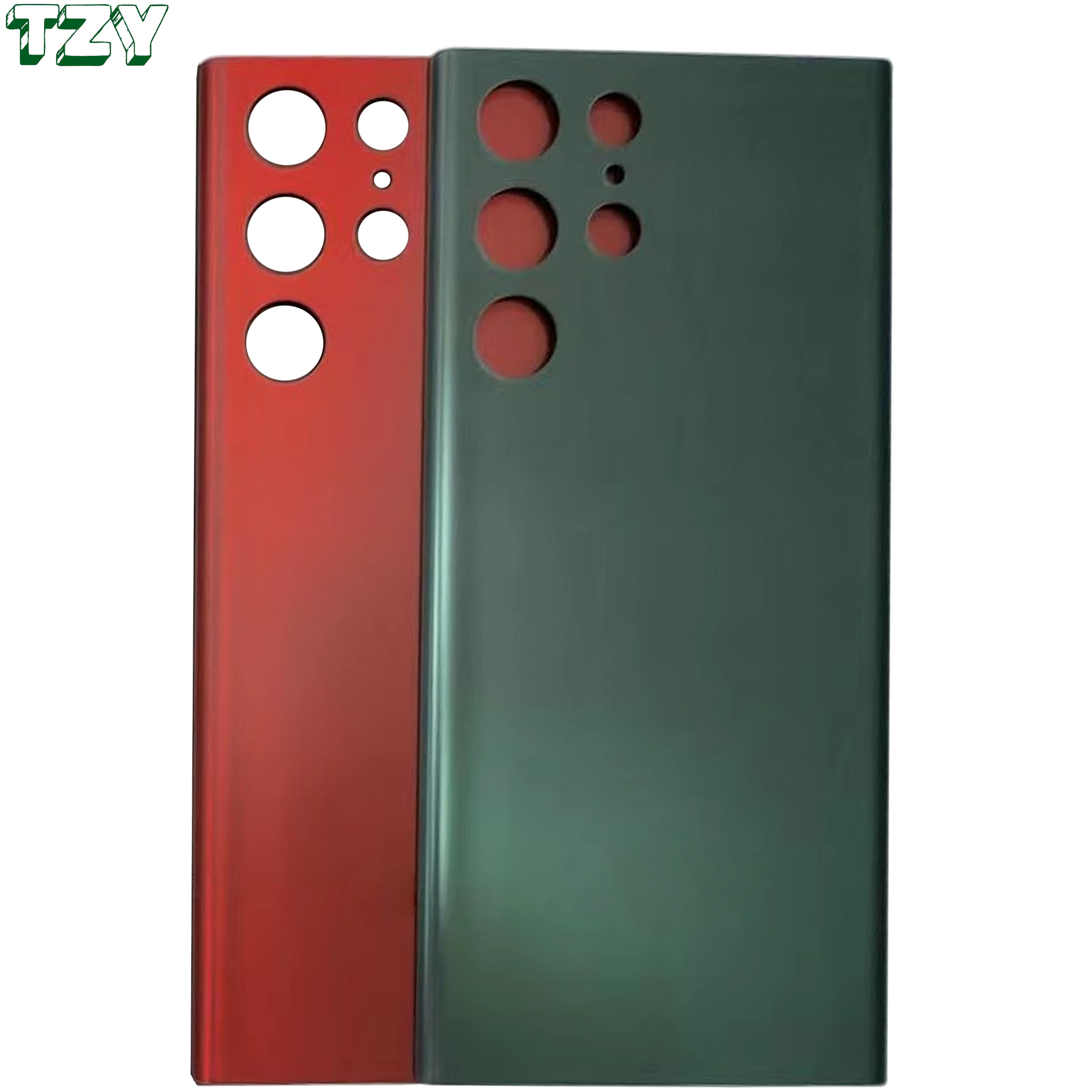 Корпус мобильного телефона, Задняя стеклянная крышка аккумулятора для Samsung Galaxy S22 Ultra