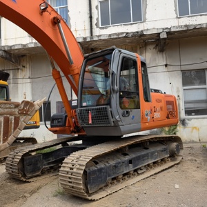 HITACHI ZX200รถตักตีนตะขาบมือสองเครื่องจักรก่อสร้างพร้อมปั๊มเกียร์เครื่องยนต์ส่วนประกอบหลัก - Product Image 1