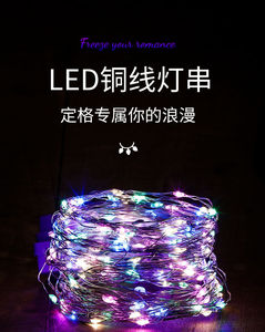 <span class=keywords><strong>Mini</strong></span> <span class=keywords><strong>guirlande</strong></span> lumineuse <span class=keywords><strong>LED</strong></span> <span class=keywords><strong>à</strong></span> fil de cuivre, alimentée par piles, pour décorations de Noël, de mariage et de fêtes, indice de protection IP68 - Product Image 4