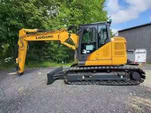 Agricultura Paisajismo Excavadora sobre orugas 915FCR Pequeña excavadora compacta Mini excavadora Maquinaria de construcción para la venta - Product Image 2