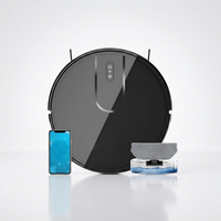 Robot aspirateur multifonctionnel intelligent en promotion pour la maison : balayage automatique, nettoyage humide et sec, idéal pour la poussière et les poils d'animaux