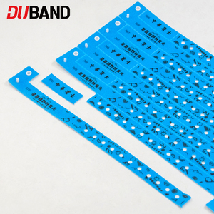 Bracelet en vinyle triple épaisseur de qualité supérieure avec rouleau de rechange |   Bracelets d'événement imperméables personnalisés pour les salles de concert, les parcs, les stations balnéaires et les festivals - Product Image 2