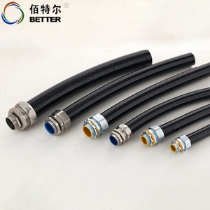 Tuyau de Conduite Résistant à Haute Pression DN15 Diamètre Intérieur 15,8 mm Lisse 50m Conduit Flexible en PVC + Acier Galvanisé Plat - Product Image 5
