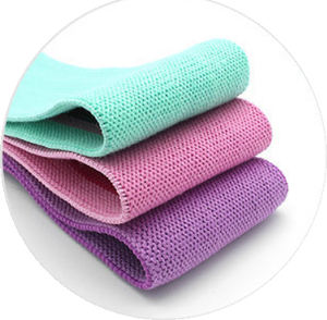 สายรัดสะโพกสำหรับฝึกออกกำลังกายโยคะที่บ้านมีขนาดเท่ากันแต่มีปอนด์ต่างกันทำจากยาง - Product Image 4