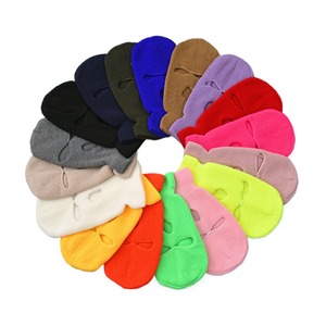 <span class=keywords><strong>Masque</strong></span> de ski Balaclava à trois trous de haute qualité en gros, <span class=keywords><strong>masque</strong></span> de bandit pour rappeurs, couvrant tout le visage - Product Image 5