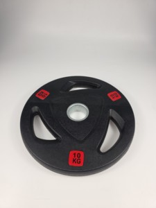 Placas de barra olímpicas de 50 mm (Olympic) / 25 mm (estándar) con orificio central de precisión, compatibles con todos los barras. Fabricante mayorista de placas de barra olímpicas para gimnasio. - Product Image 3