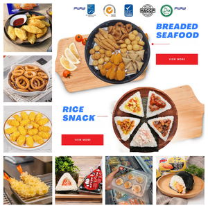 Calamar Frito <span class=keywords><strong>Congelado</strong></span> Pre-preparado al por Mayor, Producto de Mariscos Procesado, Anillo de Calamar Semielaborado Empanizado y Cocido - Product Image 4