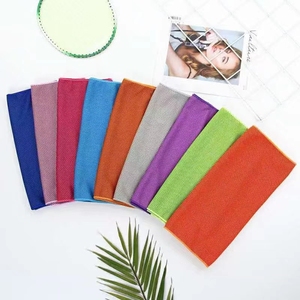 ผ้าเช็ดตัวกีฬาไมโครไฟเบอร์ PVA ป้องกันการแพ้ ผลิตตามสั่ง พิมพ์โลโก้ได้ รุ่น KB HC-0421 เป็นมิตรต่อสิ่งแวดล้อม แห้งเร็ว ต้านเชื้อแบคทีเรีย รับผลิตแบบ OEM - Product Image 4