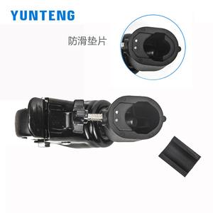 Giá đỡ phông nền chụp ảnh bằng nhôm sạc điện, kích thước 3m*3m, màu đen, có thanh ngang, bánh xe khóa xoắn, có thể thu gọn - Product Image 4