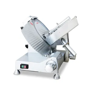 250mm Blade Diameter Meat Slicer 0.2-16mm Slice Thickness Meat Cutter For Make Lamb Slices Beef Slices Fat