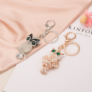 Rhinestone <span class=keywords><strong>Owl</strong></span> Shape Keychain long lanh pha lê <span class=keywords><strong>Owl</strong></span> tua Keyring cho phụ nữ cô gái <span class=keywords><strong>keyholder</strong></span> - Product Image 3