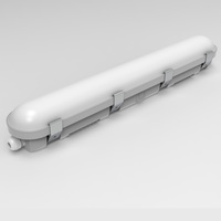 Éclairage LED Tri-proof à Haute Luminosité 120cm 150cm, Luminaire Linéaire Commercial Étanche à la Vapeur pour Plafond, Vente en Gros Usine, Luminaire Batten IP65