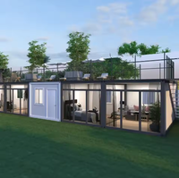 10ft 15ft 20ft 30ft vente en gros paquet plat préfabriqué petit conteneur maison