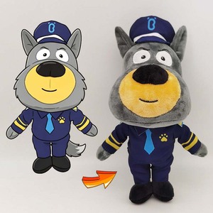 Giocattoli per Cani a Forma di <span class=keywords><strong>Lupo</strong></span>, Volpe e Husky Certificati CE, Personalizzabili con Imbottitura in Cotone PP, Dimensioni e Colori Personalizzati - Product Image 2