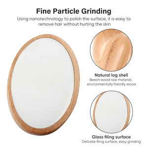 ONULISS Épilateur soyeux en bois verni Épilateur indolore pour femmes Exfoliation Magic Wood Crystal Hair Remover - Product Image 3