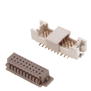 Conector de doble fila DF13 de paso de 1.25mm, terminal de crimpado de cable a placa SMT JST, suministro de fábrica, conector de 10-40 pines - Product Image 1