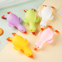 Squishies Canard et Oie Blanche, Jouets Anti-Stress Extensibles Remplis de Sable à Mémoire de Forme, Vente en Gros