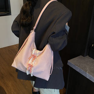 Sacs fourre-tout mode de luxe <span class=keywords><strong>pour</strong></span> femmes avec deux bandoulières logo personnalisé Designer bols marché en ligne produits de gros - Product Image 3