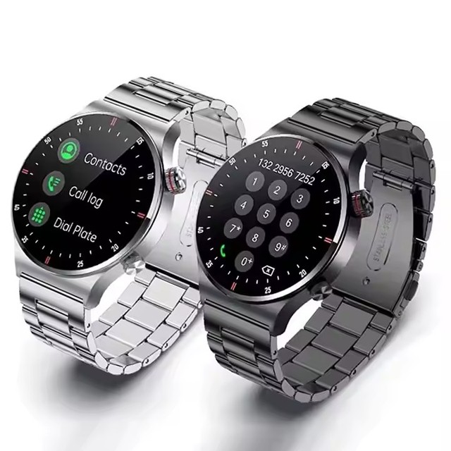 Qw33 Sport Watch Men Women Heart Rate Sleep Monitor Steps Ip67 Waterproof Fitness Tracker Stainless Steel Smart Watches