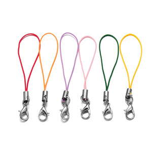 Multi Color Short Hanging <b>Rope</b> Keychain With Lobster Clasp Stainless Steel Portable USB Flash Drive Anti Loss Pendant - Product Image 1
