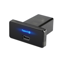 Chargeur de Bus Plat USB Type C 12-24V Personnalisé en Gros pour Usine, Chargeur de Voiture Modifié pour Bus, Chargeur de Téléphone Portable pour Bus