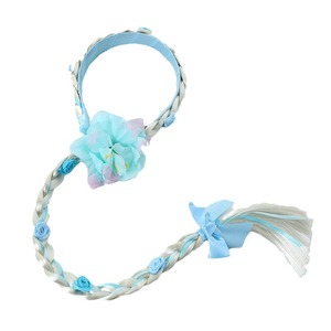 Diadema de Princesa Elsa de Frozen con Trenza, Accesorio <span class=keywords><strong>para</strong></span> el Cabello de Doble Trama a Máquina <span class=keywords><strong>para</strong></span> Niñas, <span class=keywords><strong>Adorno</strong></span> Infantil - Product Image 5
